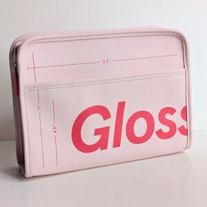 Glossier Pink The Beauty Bag Makeup Bag Storage Bag NWOT
